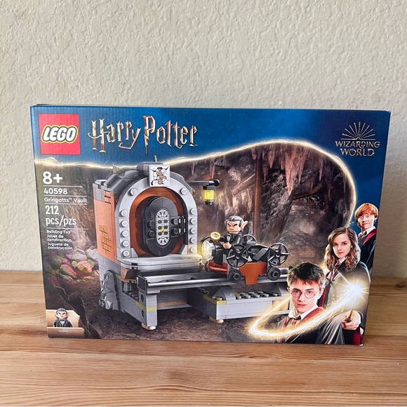 New Sealed  Harry Potter Gringotts Vault Set 40598 Rare Limited Edition